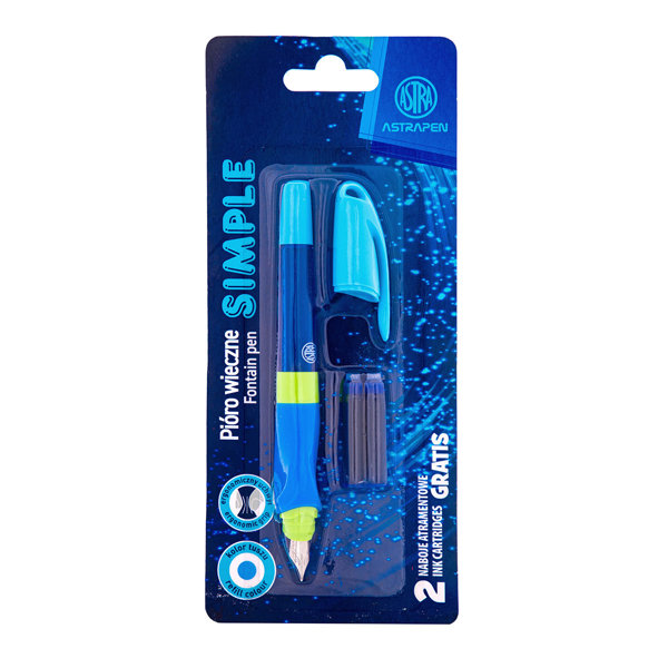 Obrázek Plnící pero pro naučení psaní - modrá